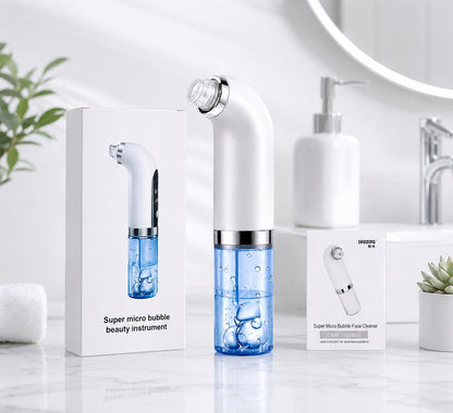 Limpiador facial tratamiento burbujas