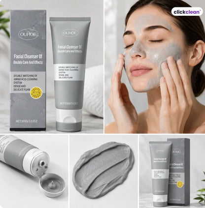 Gel limpiador facial base arcilla 100gr