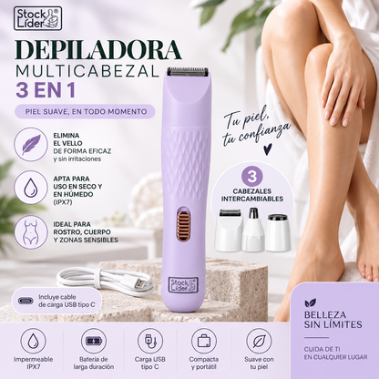Depiladora multicabezal