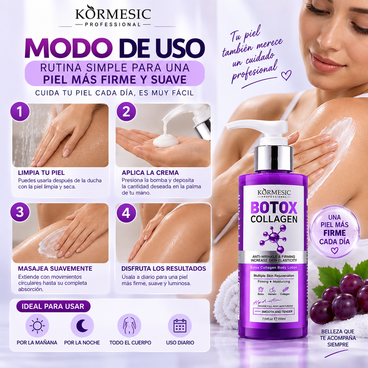 Crema Corporal Colágeno