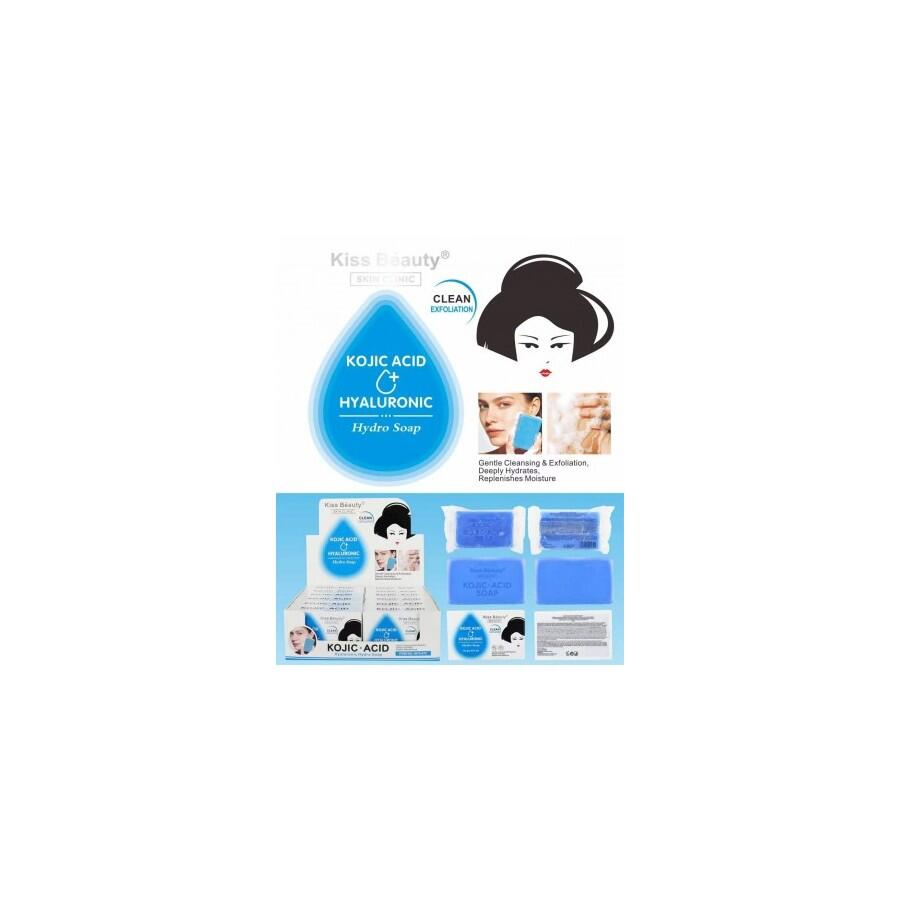 Jabón en Pastilla Acid Kojic + Hyaluronic 100 g 1 Unidad Kiss Beauty