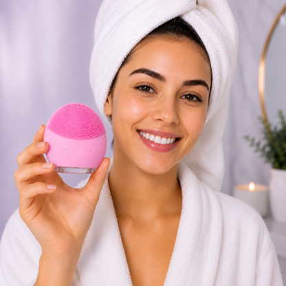 Limpiador facial eléctrico
