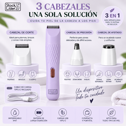 Depiladora multicabezal