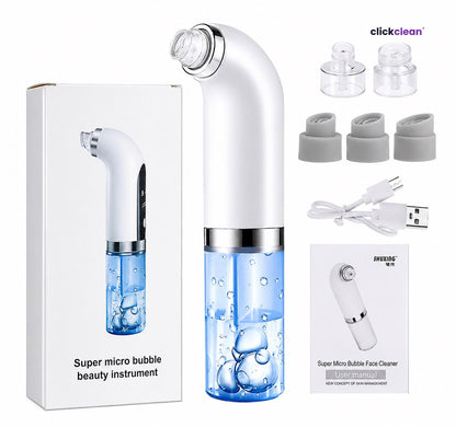 Limpiador facial tratamiento burbujas