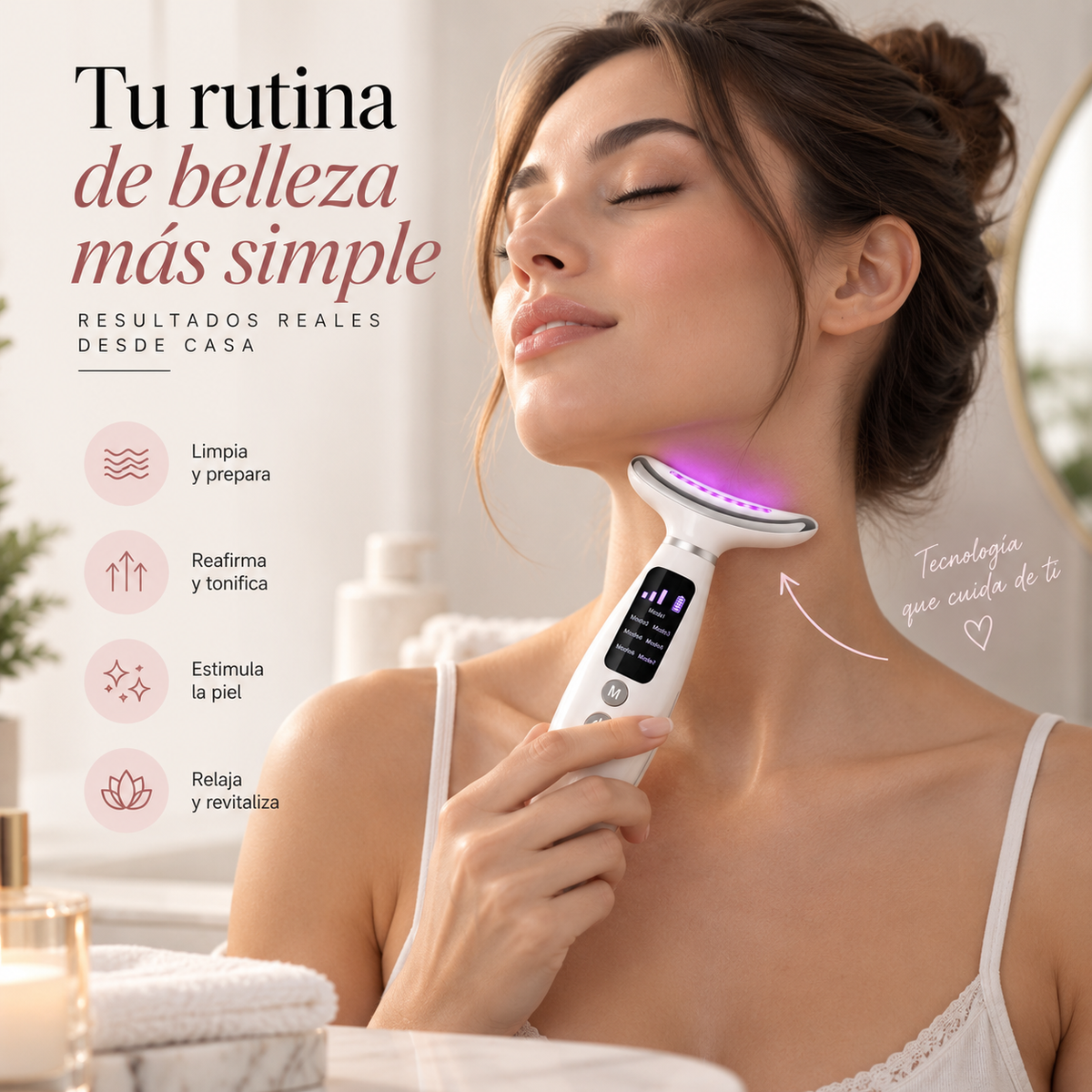 Masajeador Facial Antiarrugas Lifting