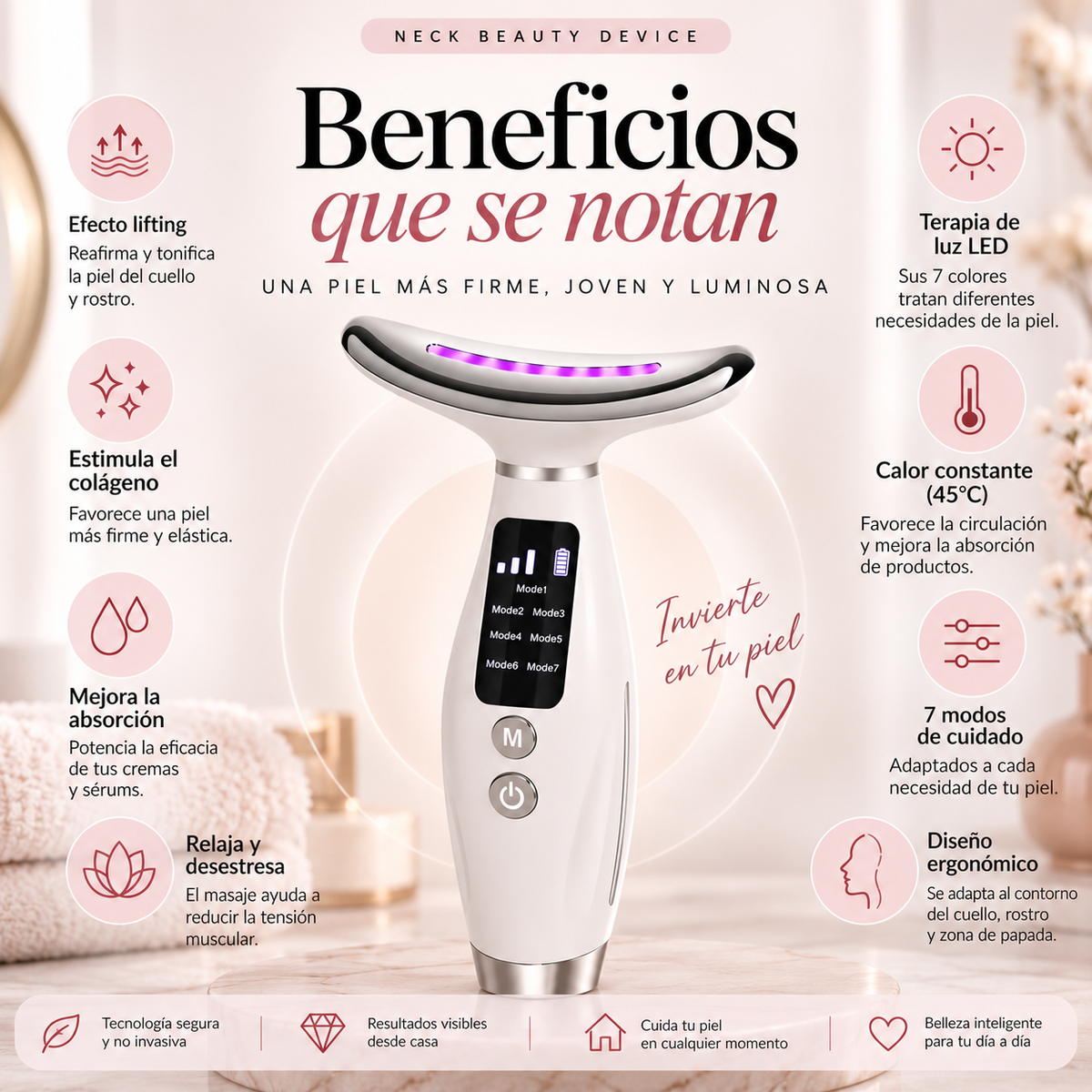 Masajeador Facial Antiarrugas Lifting