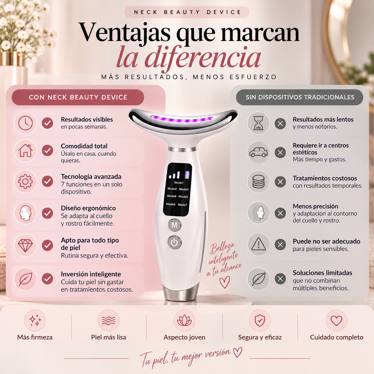 Masajeador Facial Antiarrugas Lifting