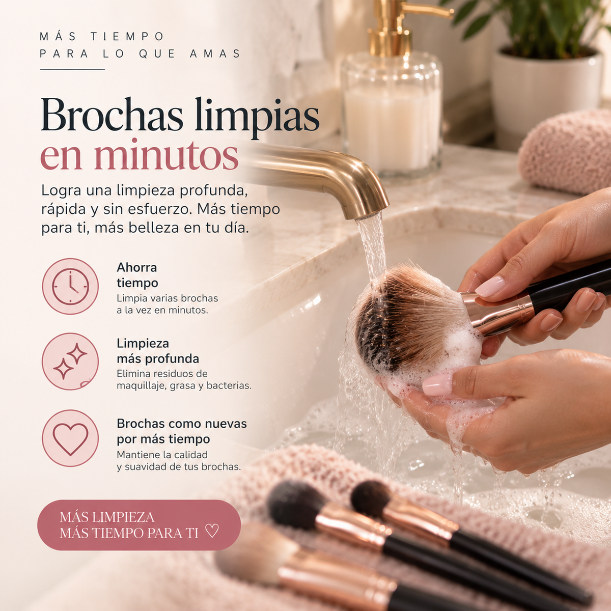 Limpiador de brochas eléctrico