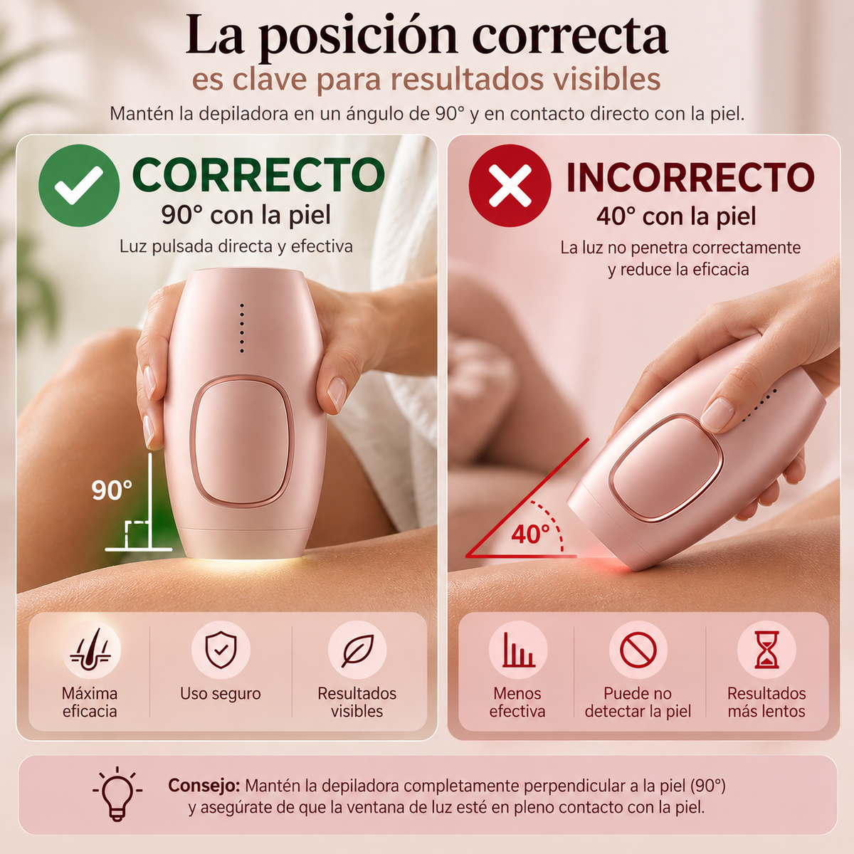 Depiladora Lase IPL