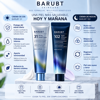 CREMA FACIAL DERMACYCLE DIA/NOCHE 30+30GR. JAYSUING