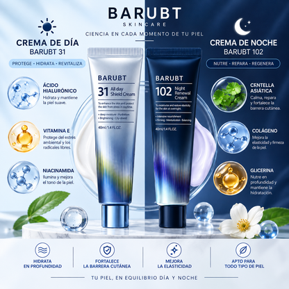 CREMA FACIAL DERMACYCLE DIA/NOCHE 30+30GR. JAYSUING