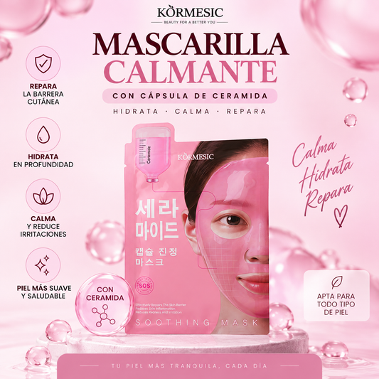 Mascarilla Calmante con Cápsula de Ceramida 35ml
